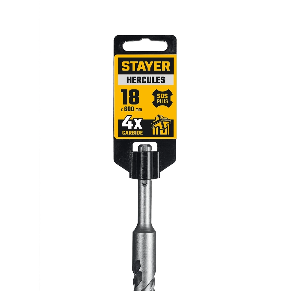 STAYER HERCULES-4Х 18x600 мм, SDS-plus бур (29290-600-18) zb  29290-600-18