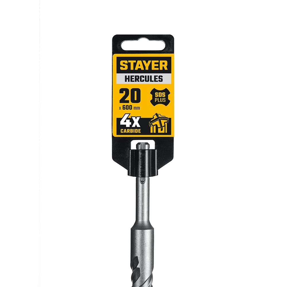 STAYER HERCULES-4Х 20x600 мм, SDS-plus бур (29290-600-20) zb  29290-600-20