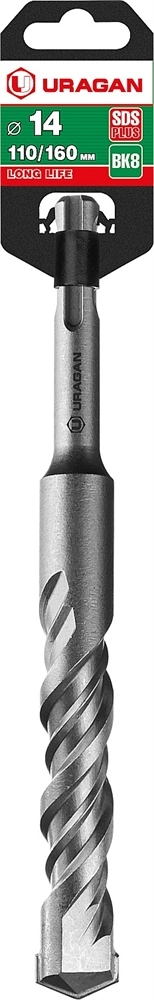 URAGAN 14 х 160 мм, SDS-plus бур (29311-160-14) zb  29311-160-14