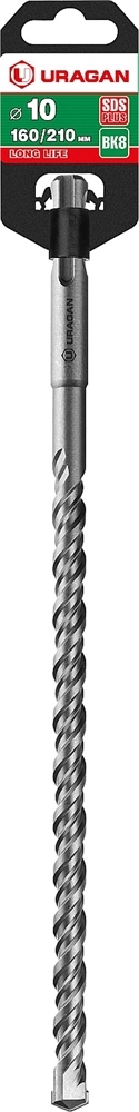 URAGAN 10 х 210 мм, SDS-plus бур (29311-210-10) zb  29311-210-10
