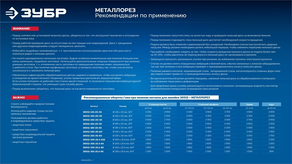 ЗУБР Металлорез 150 х 20 мм, 30Т, диск пильный по металлу и металлопрофилю, Профессионал (36932-150-20-30) zb  36932-150-20-30