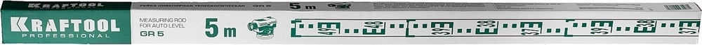 KRAFTOOL  GR 5, геодезическая рейка (34730) 34730