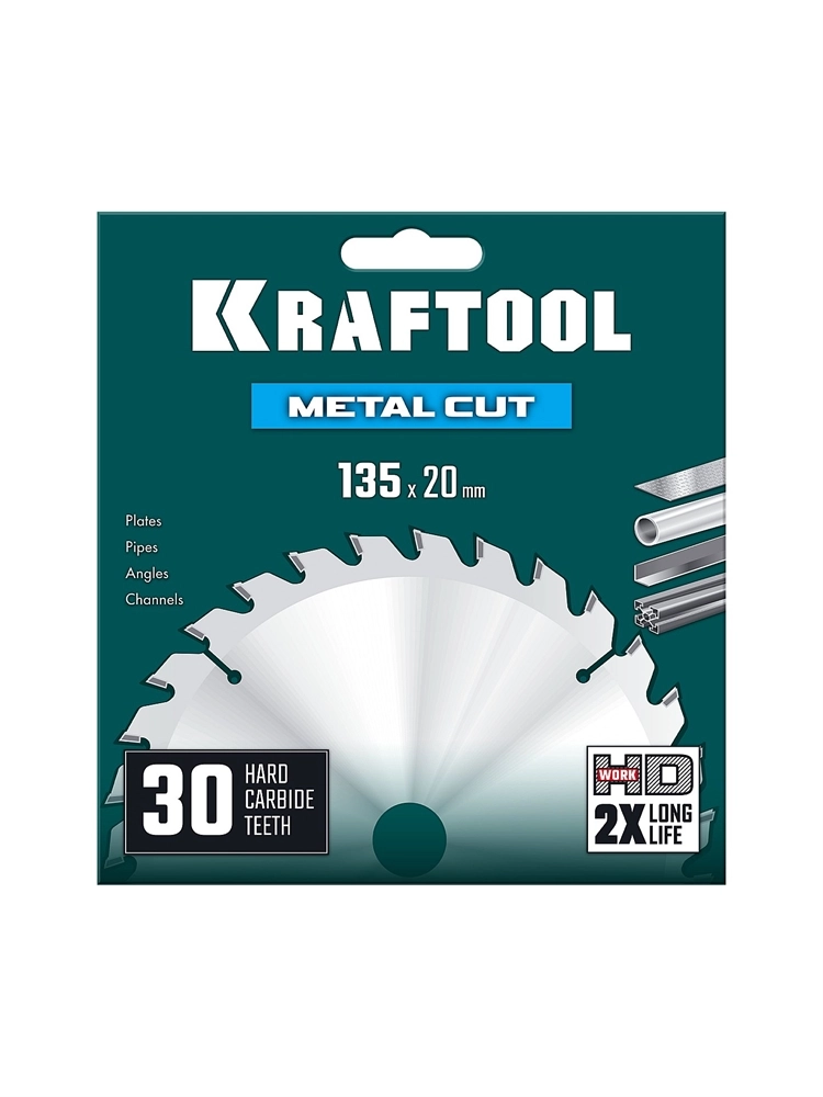 KRAFTOOL Metal Cut 135 х 20 мм, 30Т, диск пильный по металлу и стали (36954-135-20-30) zb  36954-135-20-30