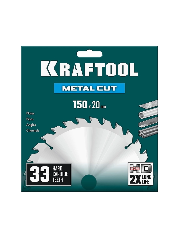 KRAFTOOL Metal Cut 150 х 20 мм, 33Т, диск пильный по металлу и стали (36954-150-20-33) zb  36954-150-20-33