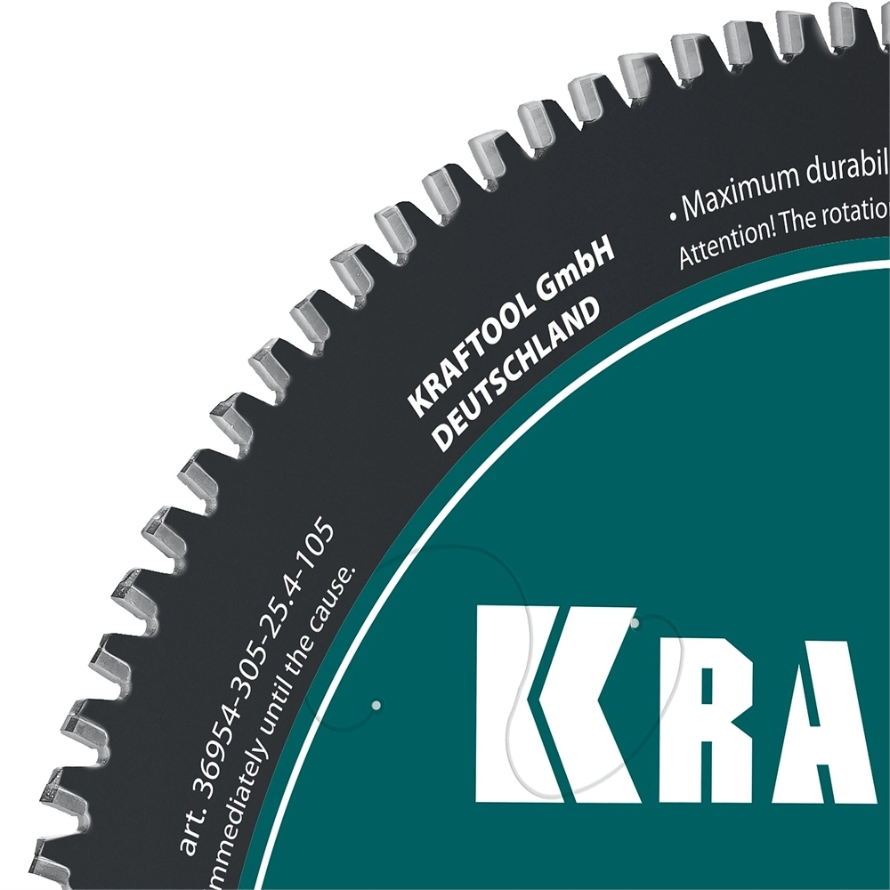 KRAFTOOL Metal Cut 305 х 25.4 мм, 105Т, диск пильный по металлу и стали (36954-305-25.4-105) zb  36954-305-25.4-105