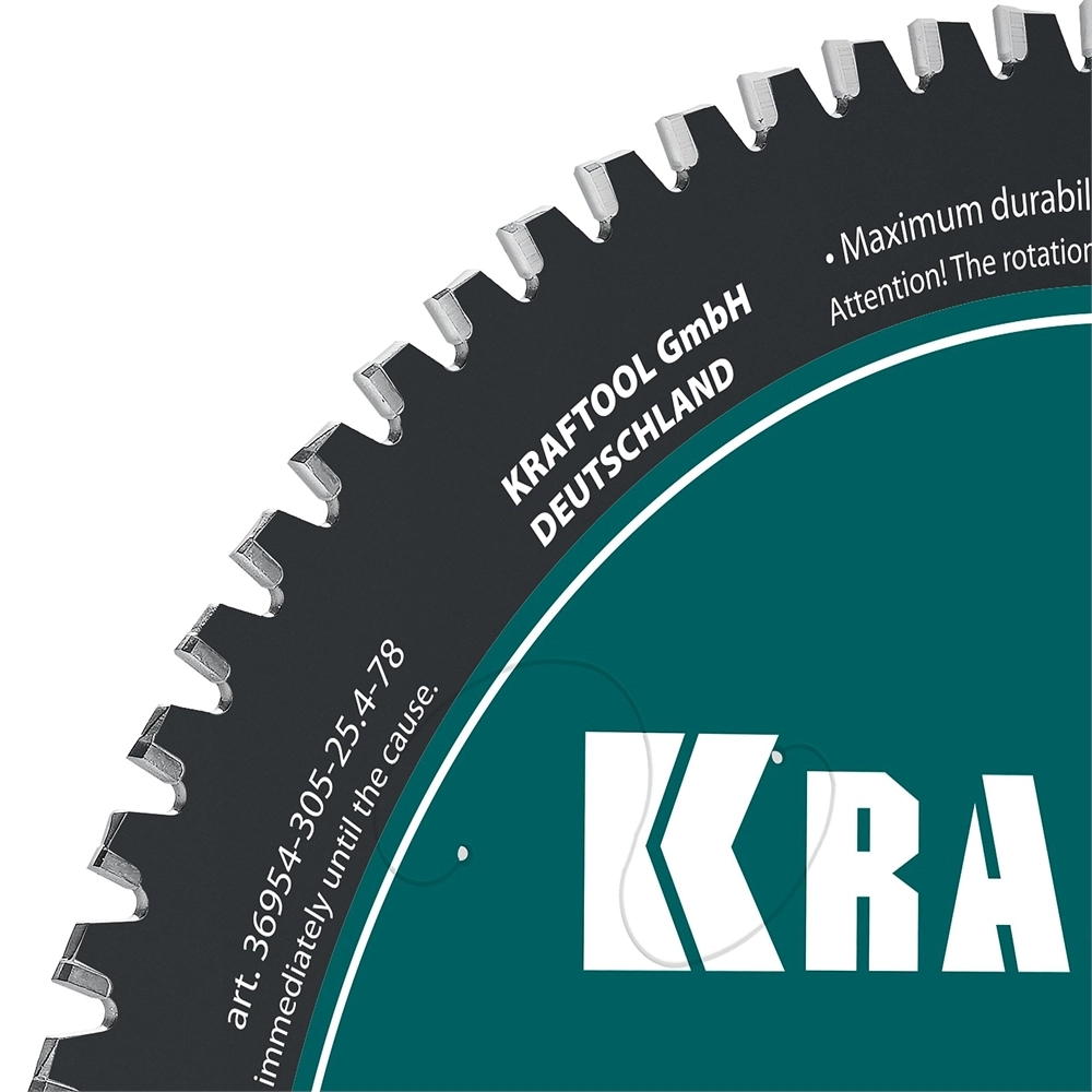 KRAFTOOL Metal Cut 305 х 25.4 мм, 78Т, диск пильный по металлу и стали (36954-305-25.4-78) zb  36954-305-25.4-78