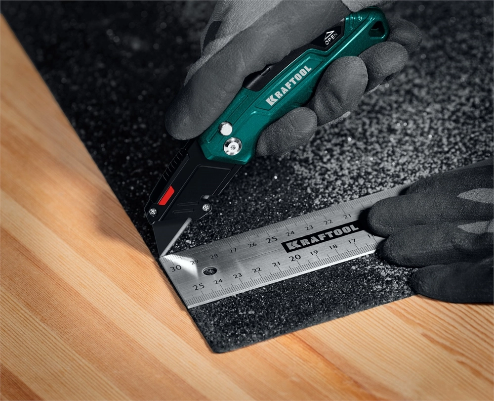 KRAFTOOL BlackMax-A24, 10 шт, трапециевидные лезвия (09624-S10) zb  09624-s10
