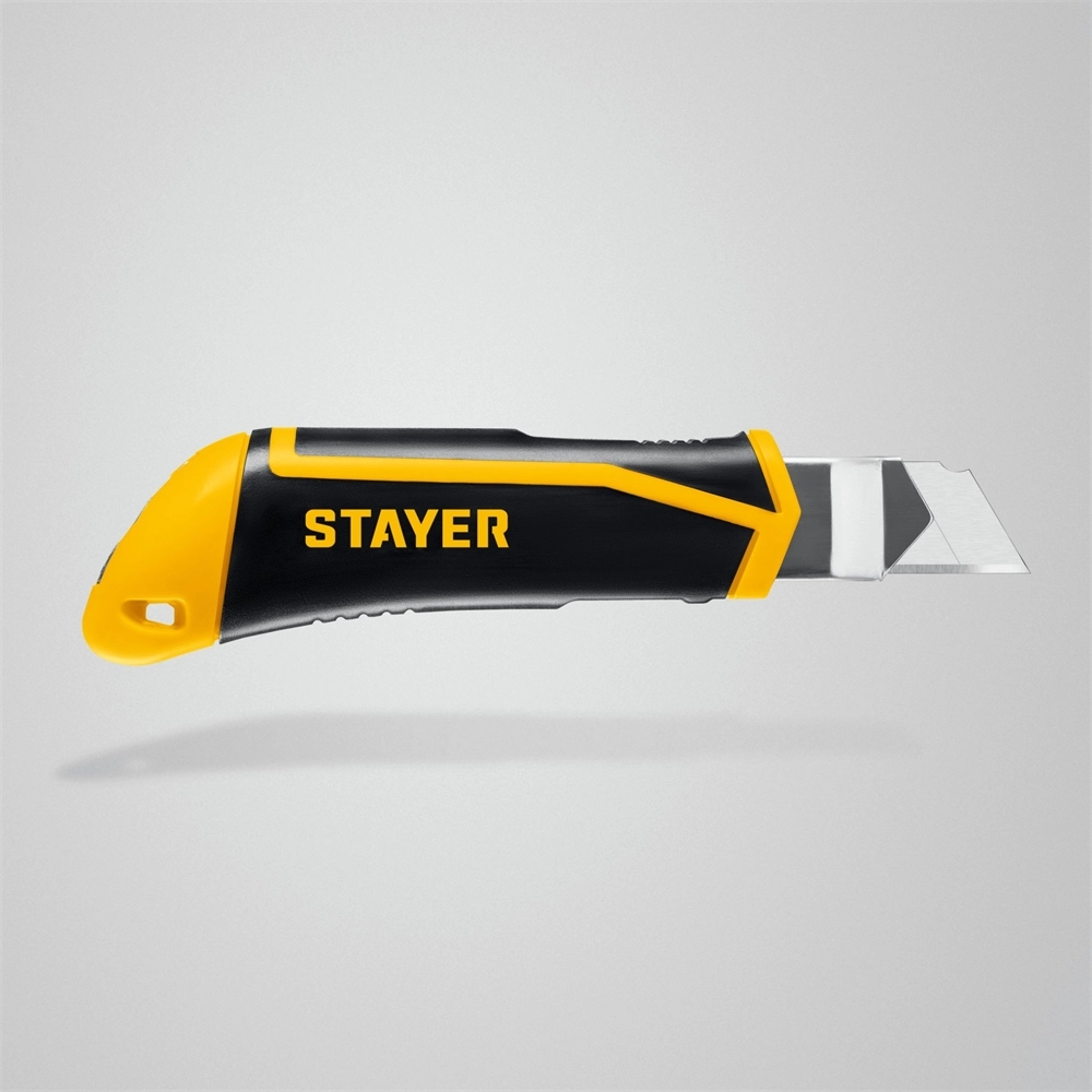 STAYER HERCULES-25, 25 мм, нож с винтовым фиксатором (09147) zb  9147
