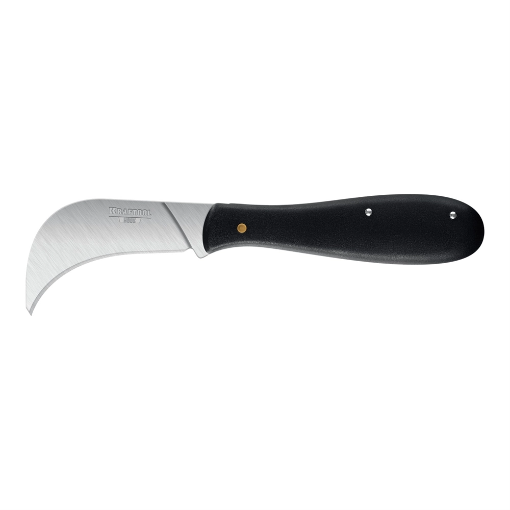 KRAFTOOL HOOK, для листовых и рулонных материалов, 200 мм, складной нож (09298) zb  9298