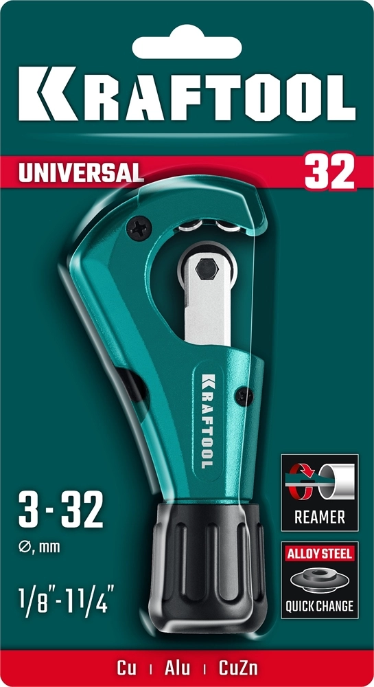 KRAFTOOL Universal-32, 3 - 32 мм, труборез для меди и алюминия (23383) zb  23383_z02
