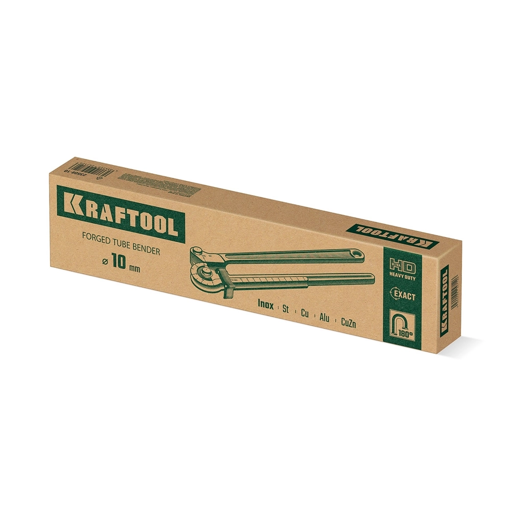 KRAFTOOL Кованый рычажный трубогиб для нержавеющей стали (23508-10) zb  23508-10