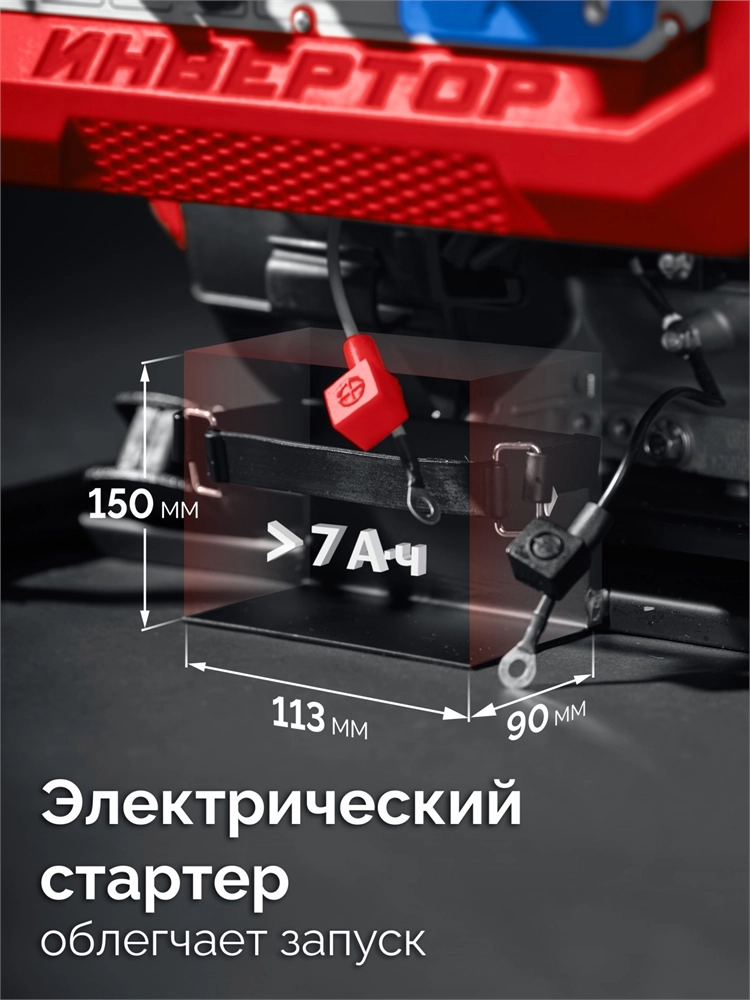 ЗУБР 5500 Вт, инверторный генератор с электростартером и розеткой АВР (СБИ-5500ЕА) zb  сби-5500еа