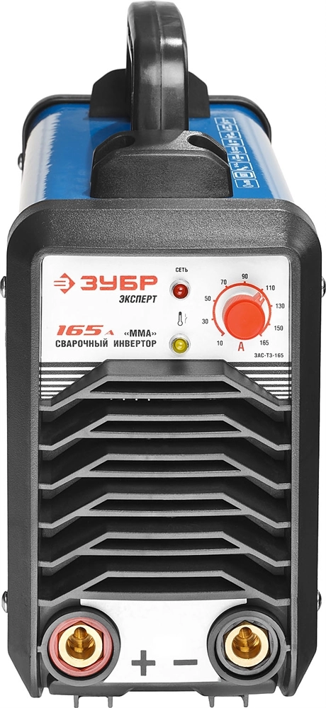ЗУБР ММА, 165 А, MMA/TIG LIFT, сварочный аппарат инверторный, макс. электрод Ø 4.0 мм, Профессионал (ЗАС-Т3-165) zb  зас-т3-165