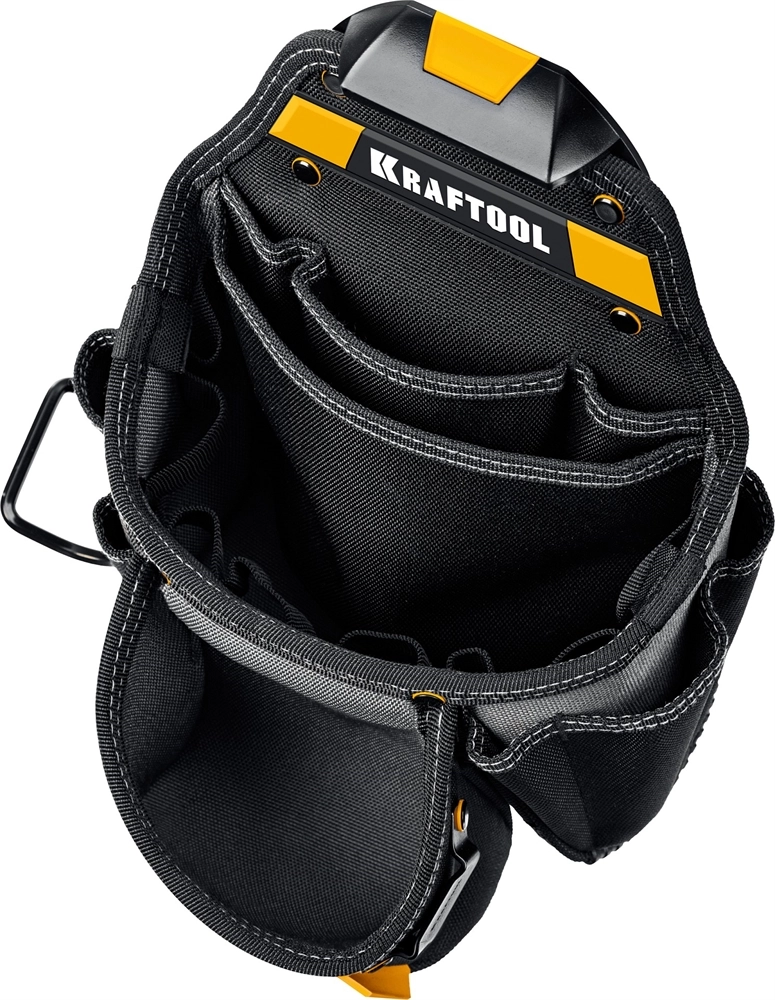 KRAFTOOL KBS-3 пояс монтажника, в комплекте: пояс монтажника, большая сумка, малая сумка (38762) zb  38762