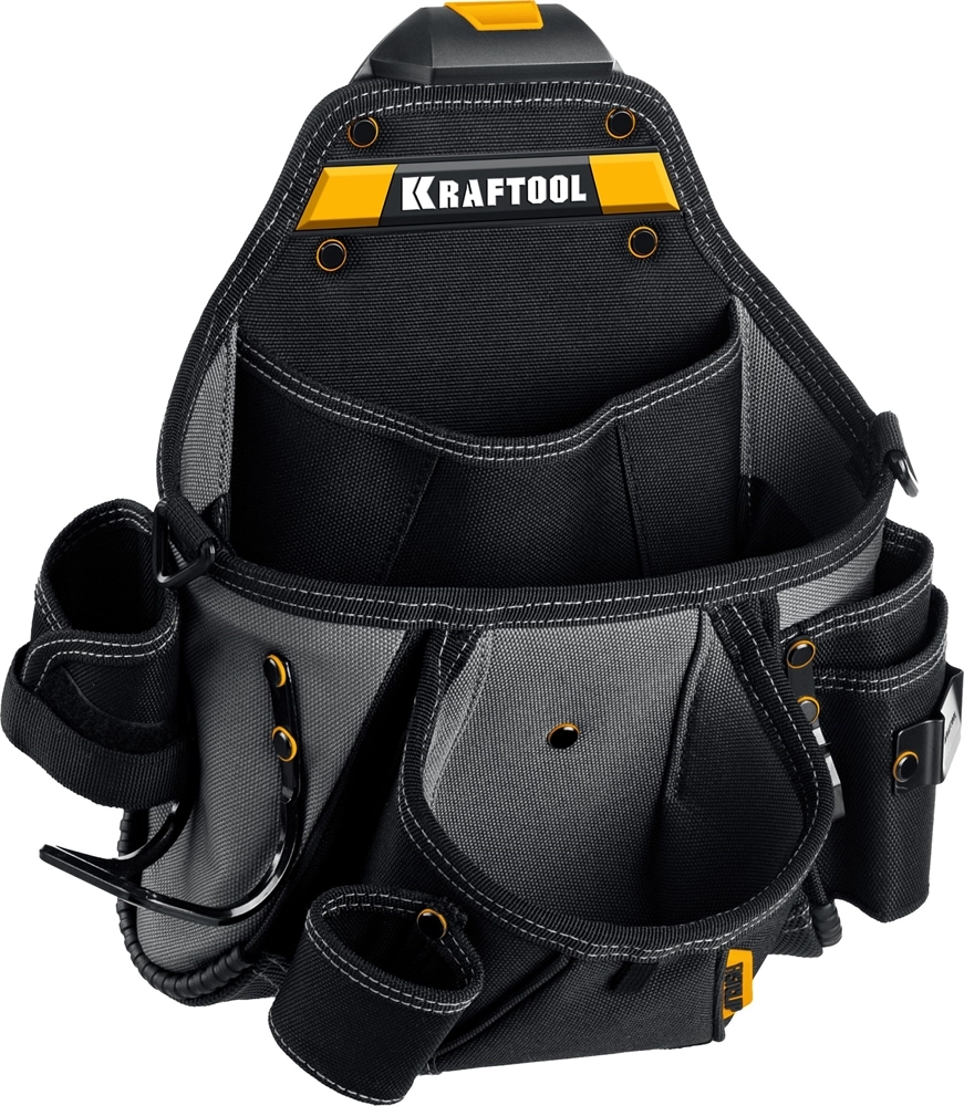 KRAFTOOL KPB-20 поясная сумка с быстросъёмным креплением FastClip, 320 х 310 мм (38767) zb  38767