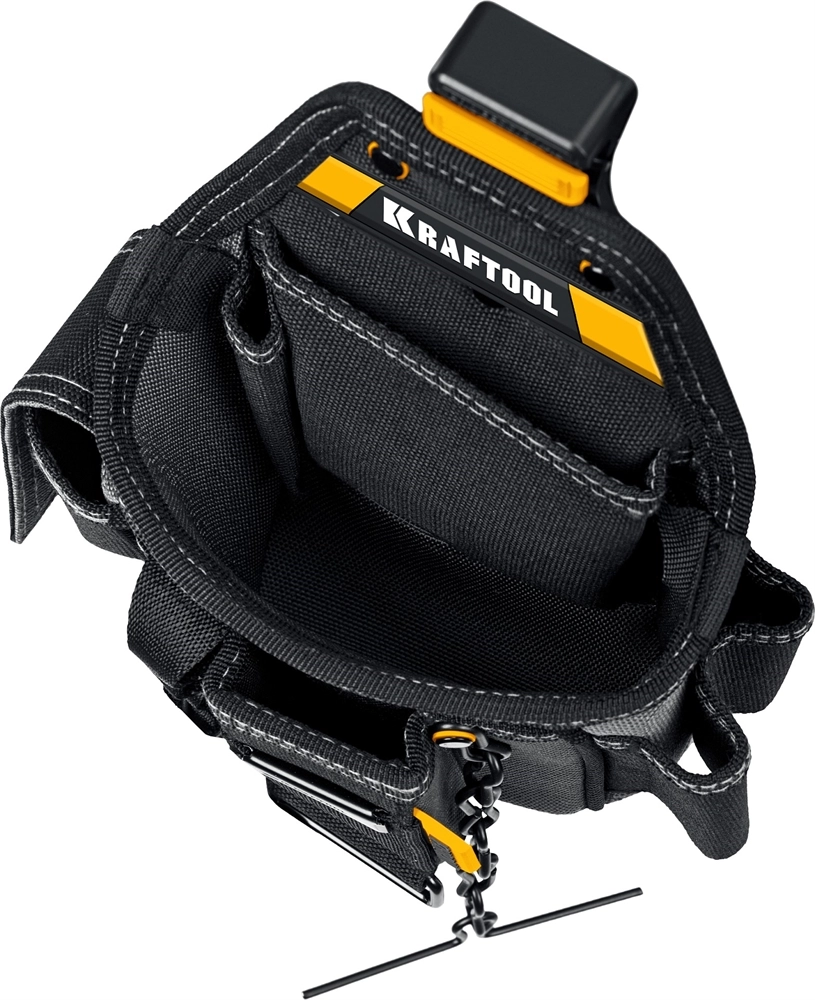 KRAFTOOL KP-13E поясная сумка с быстросъёмным креплением FastClip, 280 х 200 мм (38772) zb  38772