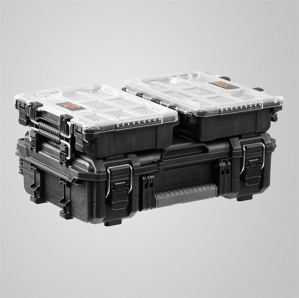 KETER ROC PRO GEAR 2.0 (14″) пластиковый органайзер, 7 съемных лотков (38376) zb  38376