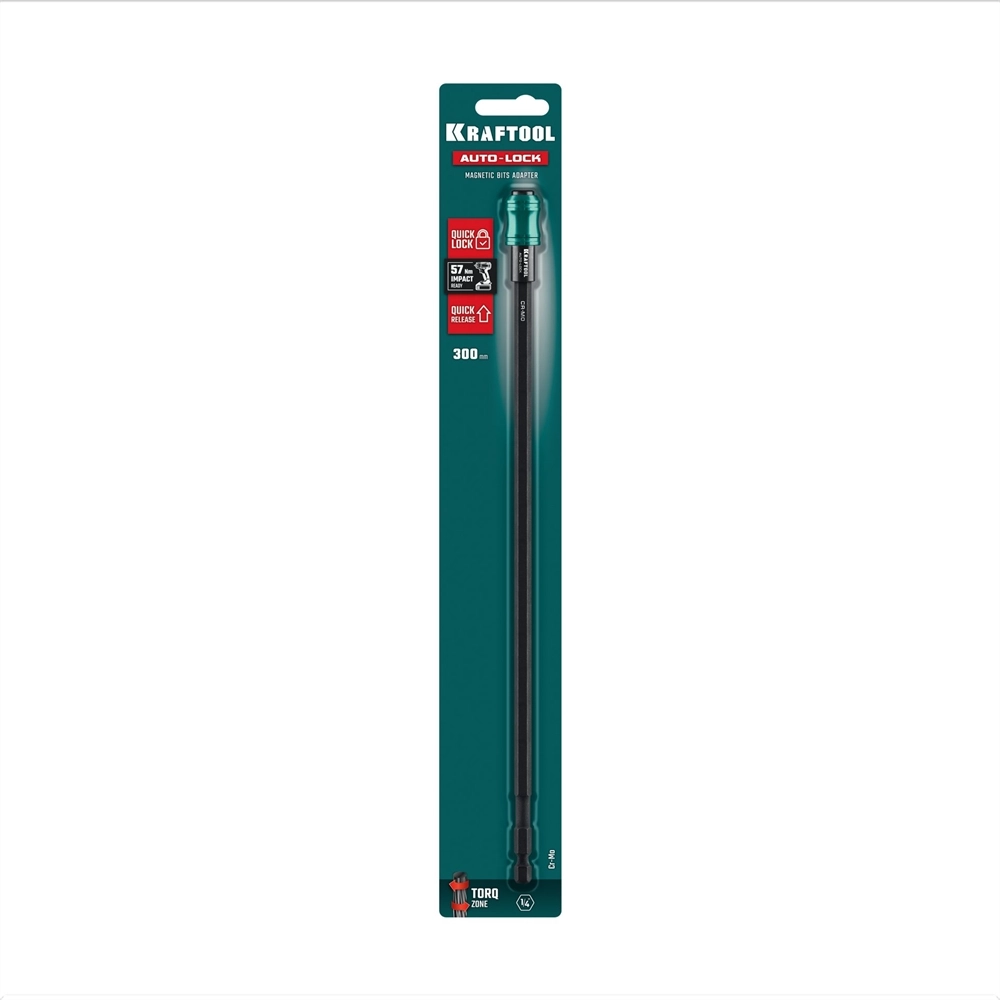 KRAFTOOL AUTO-LOCK, 300 мм, ударный адаптер для шуруповертов (26779-300) zb  26779-300