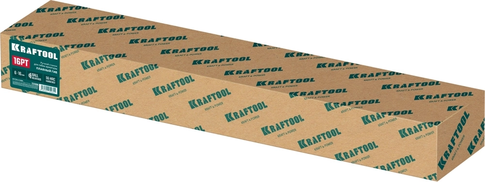 KRAFTOOL 16 PT, плавный гиб, на подшипнике, ручной станок для гибки арматуры (23306) zb  23306