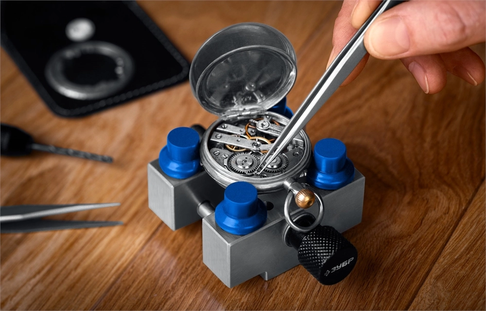ЗУБР ЮВЕЛИР d 42мм, Тиски для точных работ (32486) zb  32486