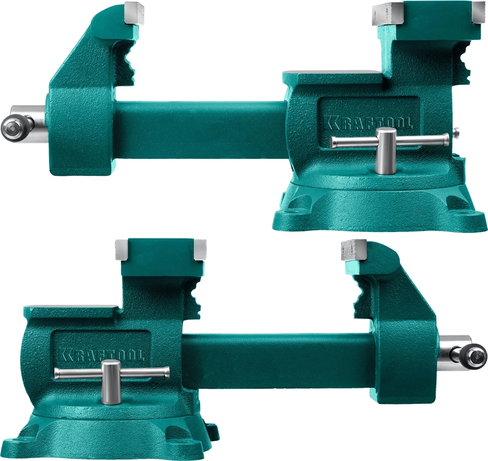 KRAFTOOL Reversible 200 мм, расход 368 мм, Слесарные тиски (32705-200) zb  32705-200
