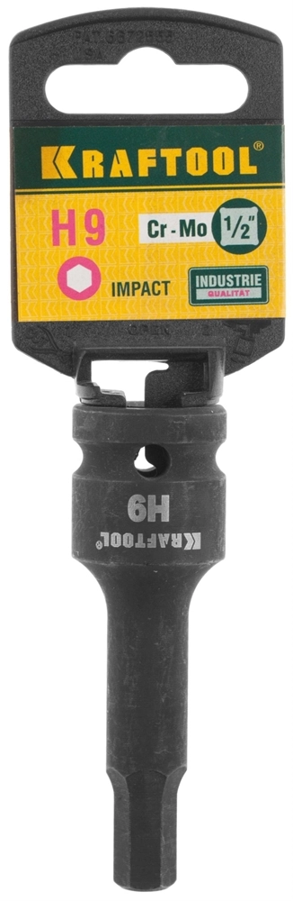 KRAFTOOL HEX, 1/2″, Н9, ударная торцовая головка (27950-09) zb  27950-09