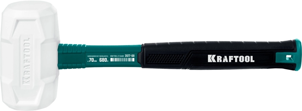 KRAFTOOL X-FORCE 680 г, белая киянка (2077-68) zb  2077-68