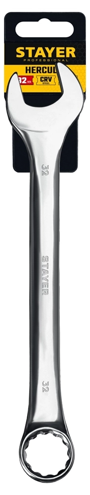 STAYER HERCULES, 32 мм, комбинированный гаечный ключ, Professional (27081-32) zb  27081-32_z01