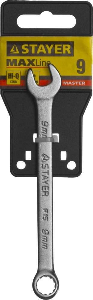STAYER 9 мм, комбинированный гаечный ключ (27085-09) zb  27085-09