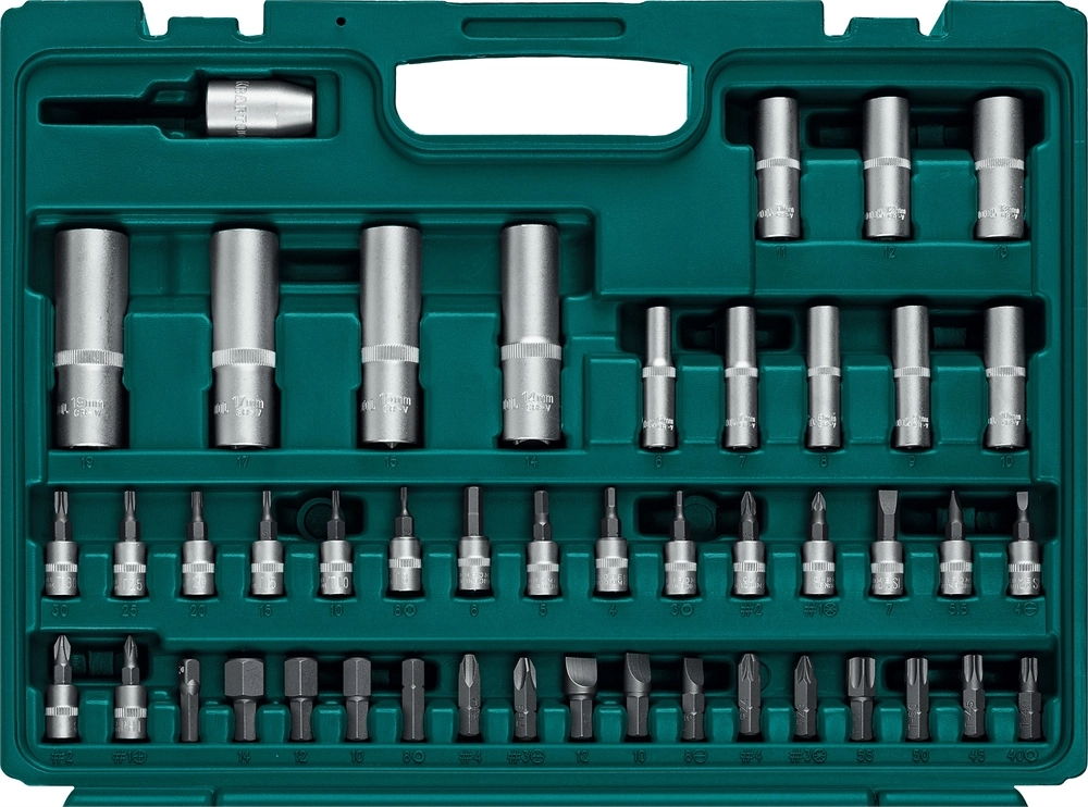KRAFTOOL X-Drive 94, 94 предм., (1/2″+1/4″), универсальный набор инструмента (27883-H95) zb  27883-h95_z03