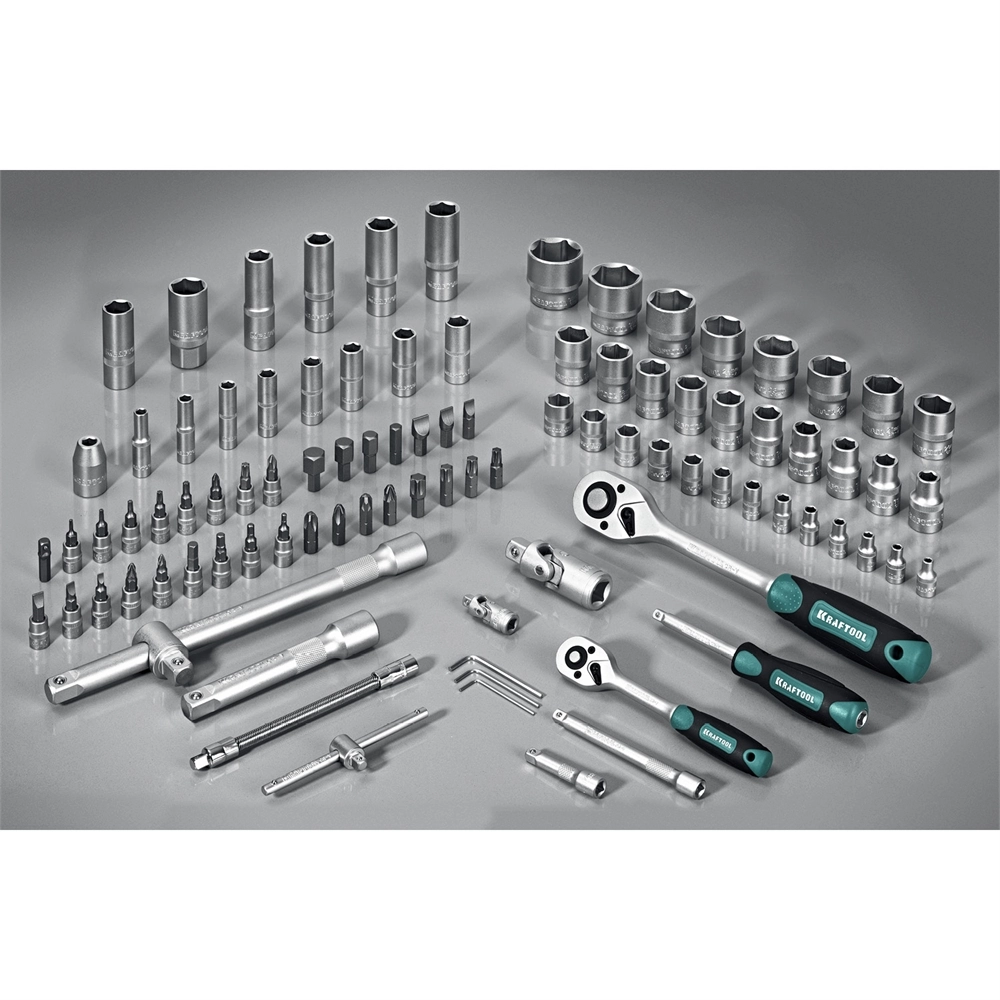 KRAFTOOL X-Drive 94, 94 предм., (1/2″+1/4″), универсальный набор инструмента (27883-H95) zb  27883-h95_z03