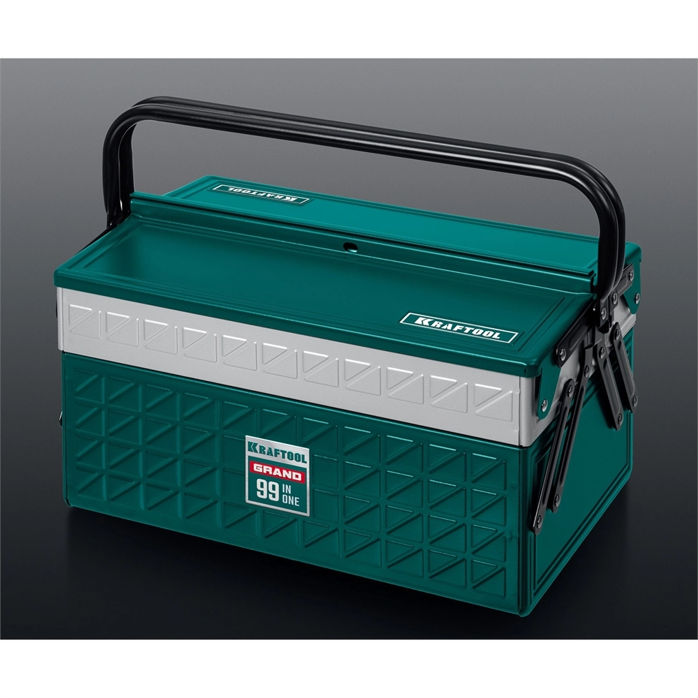 KRAFTOOL GRAND-99, 99 предм., (1/2″+1/4″), Универсальный набор инструмента (27978-H99) zb  27978-h99