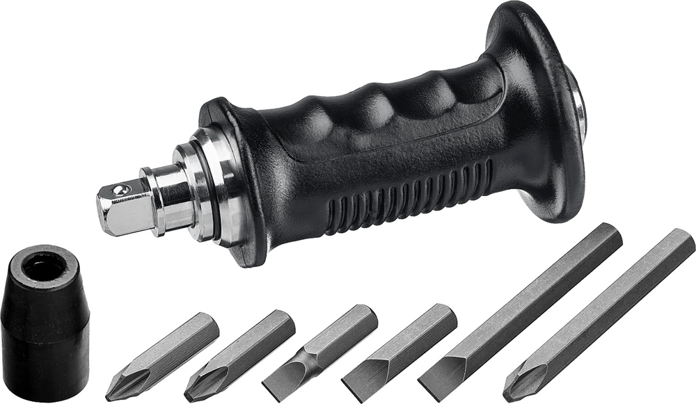 STAYER Hercules, 8 предм., ударно-поворотная отвертка, Professional (25663-H4) zb  25663-h4_z01