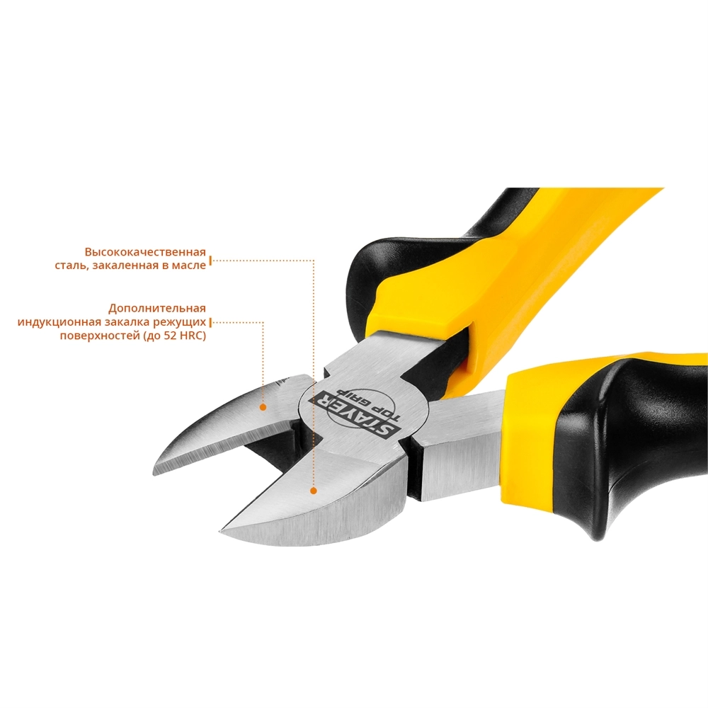 STAYER TOPGrip, 180 мм, бокорезы (2205-5-18) zb  111538