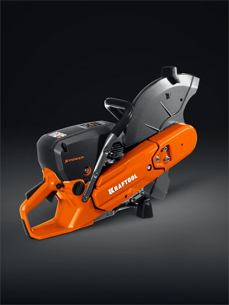 KRAFTOOL 3700 Вт, 350 мм, без диска, бензорез по металлу (рельсорез) (K760-14) zb  k760-14
