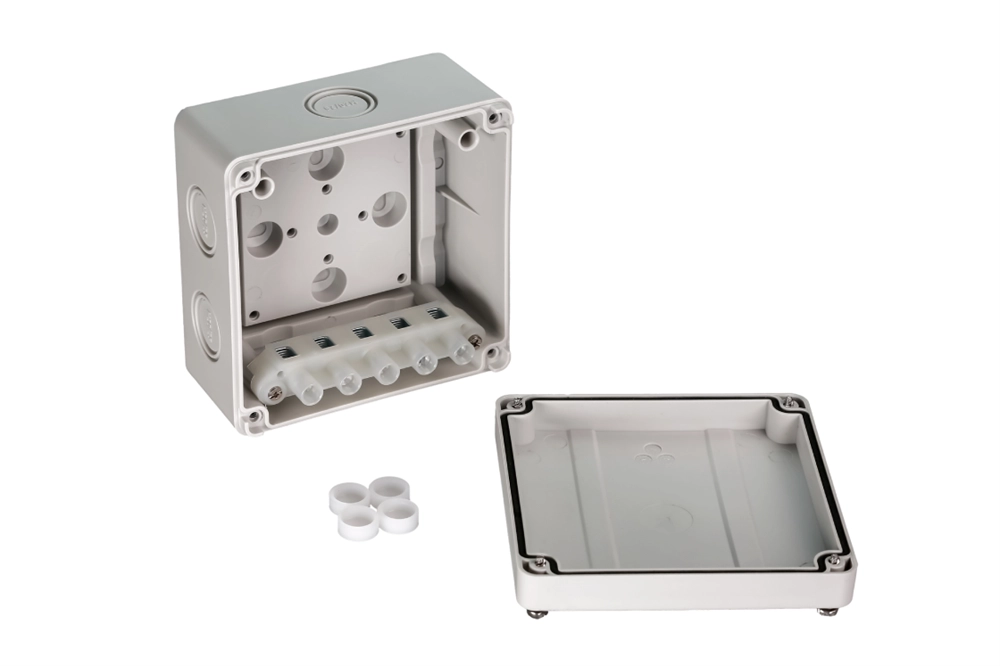 21RT0928R — Коробка распределительная Ridan M BOX (короб), 110х110х67 мм, IP66/IP67, серая 21rt0928r