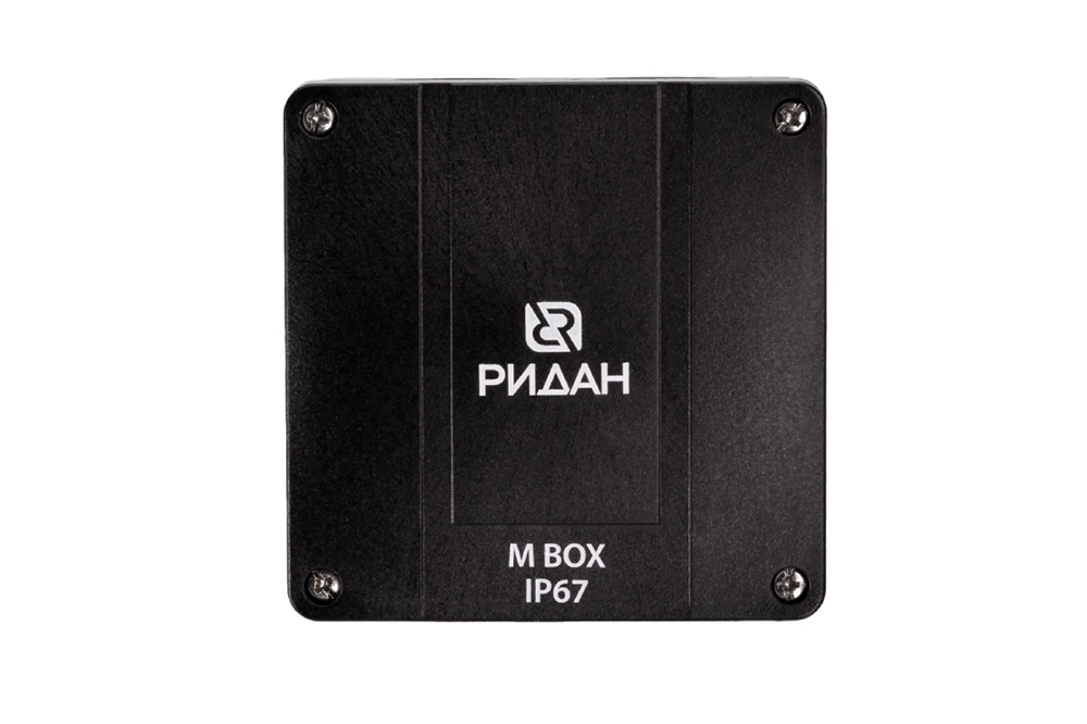 21RT0929R — Коробка распределительная Ridan M BOX (короб), 110х110х67 мм, IP66/IP67, черная 21rt0929r