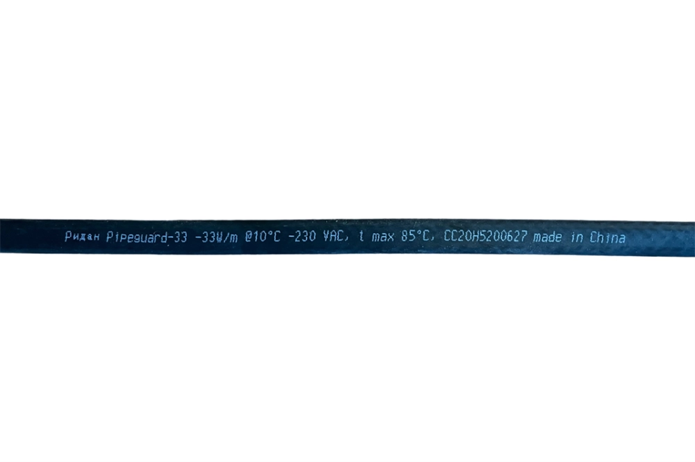 21RT0814R — Ridan Pipeguard-33 (Обогрев труб) саморегулирующийся нагревательный кабель 230 В, 300 м, отрезной 21rt0814r