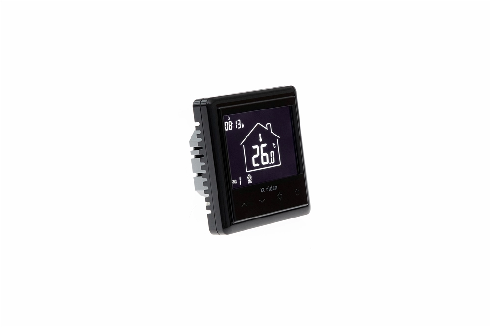 Ридан 088U0628R — Электронный комнатный термостат WT-RB с подключением 230V, черный 088u0628r