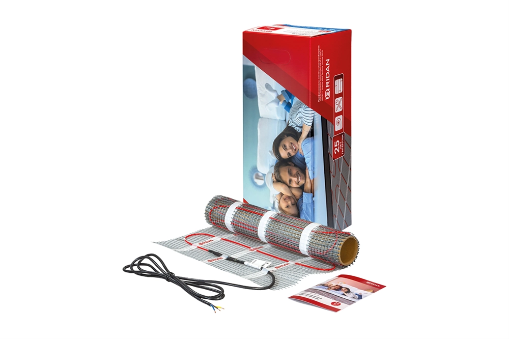 21RT0435R — Ridan TF-200 нагревательный мат 600 Вт, 230 В, 3 м² 21rt0435r
