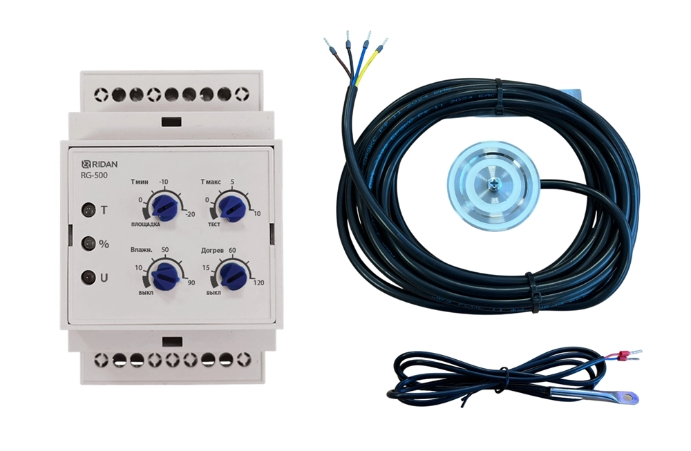 21RT0214R — Ridan RG-500 терморегулятор с датчиком площадки Ridan Ground RG-500 21rt0214r