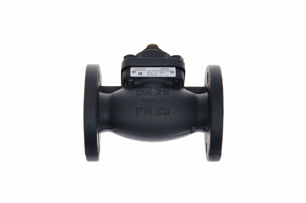 Ридан 065B3058R — Клапан регулирующий фланцевый VFM-2R PN25, DN25, Kvs10 м³/ч 065b3058r