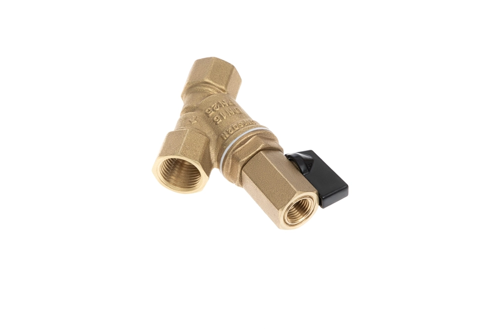 Ридан FVR-DR 065B8346R — Фильтр сетчатый со сливным краном DN50, PN25, Т от -20 °С...130 °С; материал корпуса латунь CW602N 065b8346r