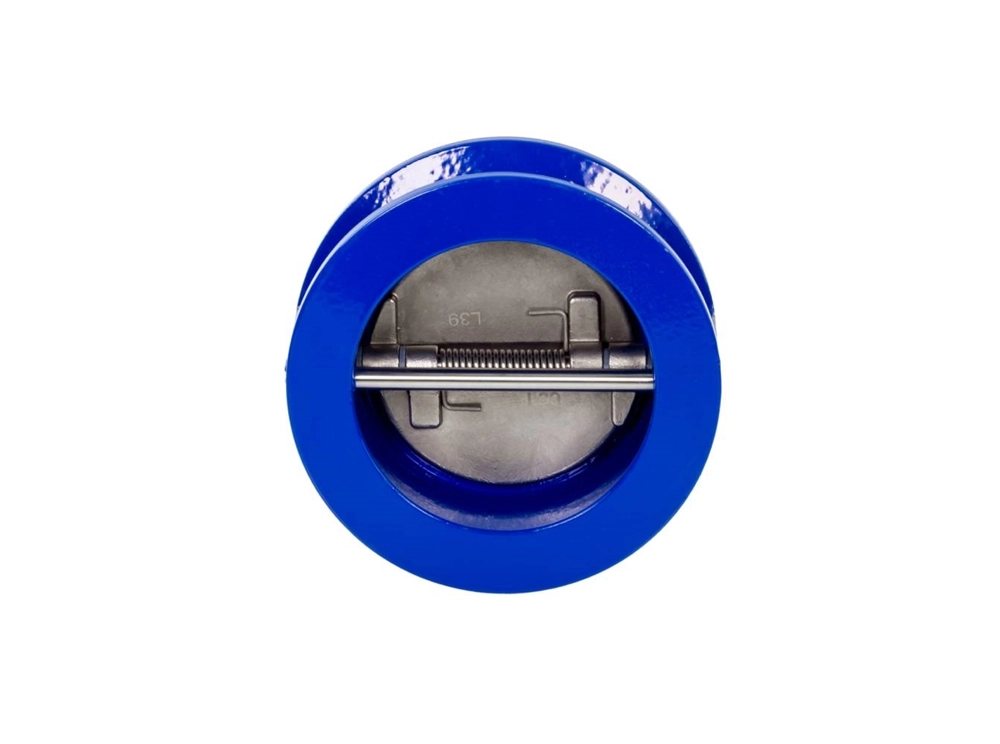 Ридан NVD-895R 082X8497R — Затвор обратный межфланцевый пружинный двустворчатый, PN16, DN80, чугун GJL250 082x8497r