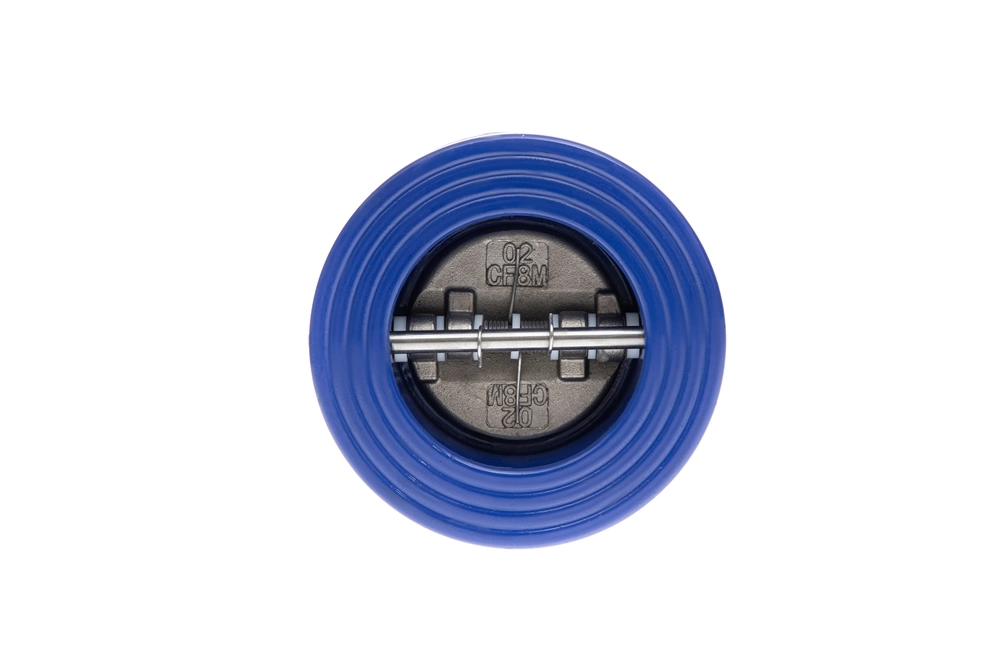 Ридан NVD-895R 082X8499R — Затвор обратный межфланцевый пружинный двустворчатый, PN16, DN125, чугун GJL250 082x8499r