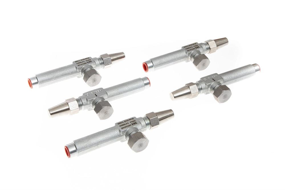 Ридан 148B3767R — Игольчатый запорный клапан SNV-L G1/2""- W1/2 L100 ANG с ниппелем DN 6 148b3767r