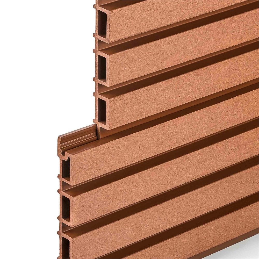 Фасадная реечная панель EasyDecking  Вуд-Икс 219х26х3010 Коричневый Шлифованная LT 26934