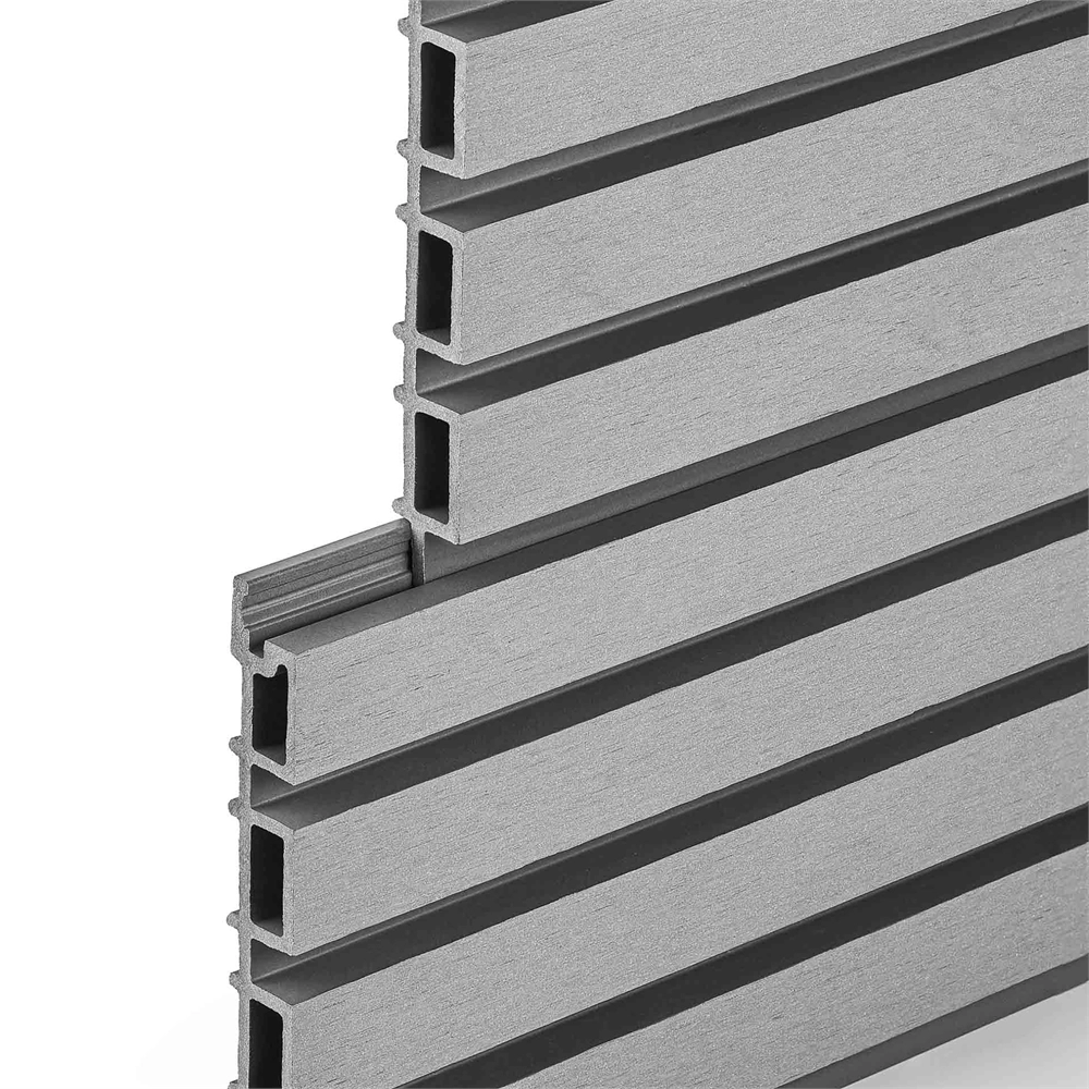 Фасадная реечная панель EasyDecking  Вуд-Икс 219х26х3010 Серый Шлифованная LT 26935