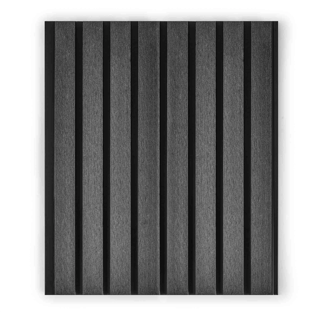 Фасадная реечная панель EasyDecking Вуд-Икс 219х26х3010 Черное дерево Шлифованная LT 26936