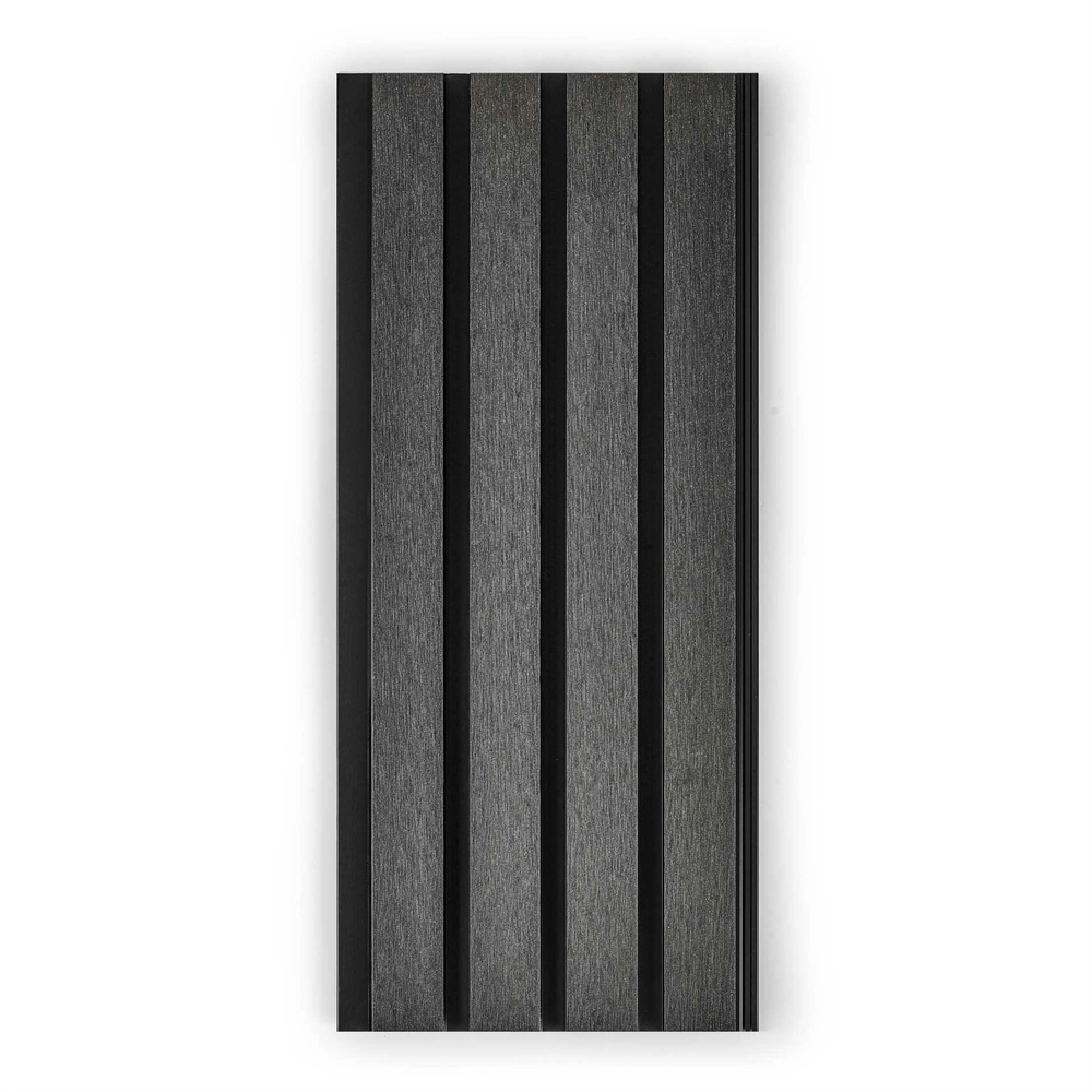 Фасадная реечная панель EasyDecking Вуд-Икс 219х26х3010 Черное дерево Шлифованная LT 26936